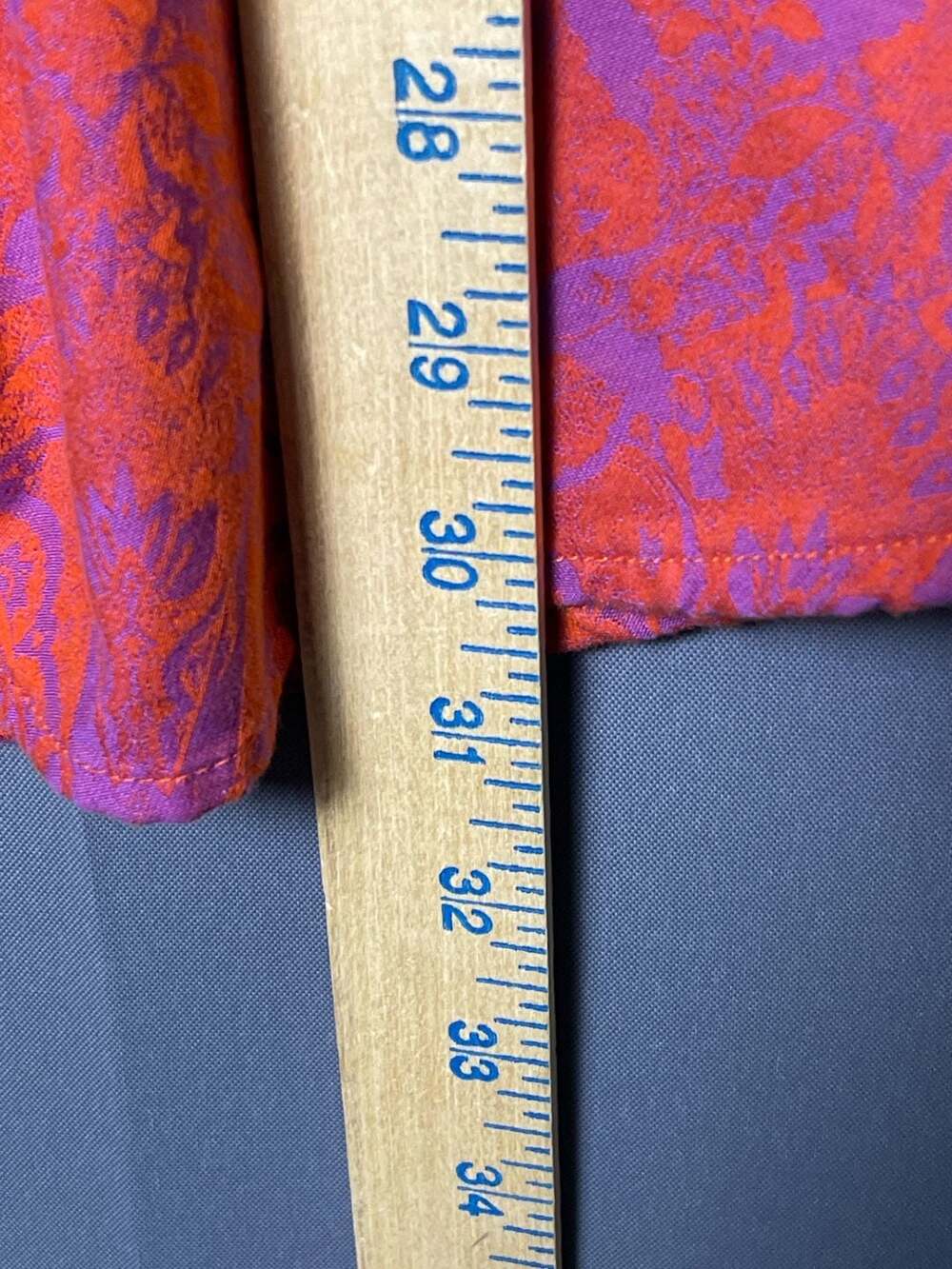 Robert Graham Knowledge Wisdom Truth Shirt Mens 2xl Coral Purple Floral LS - Picture 12 of 12